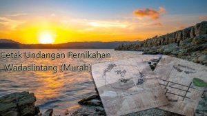 cetak undangan pernikahan wadaslintang